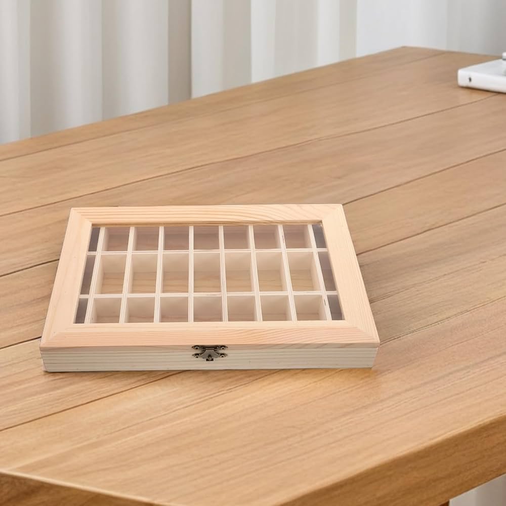 Amazon.co.jp: BUGUUYO 岩石展示ケース：透明な蓋付き鉱物標本展示