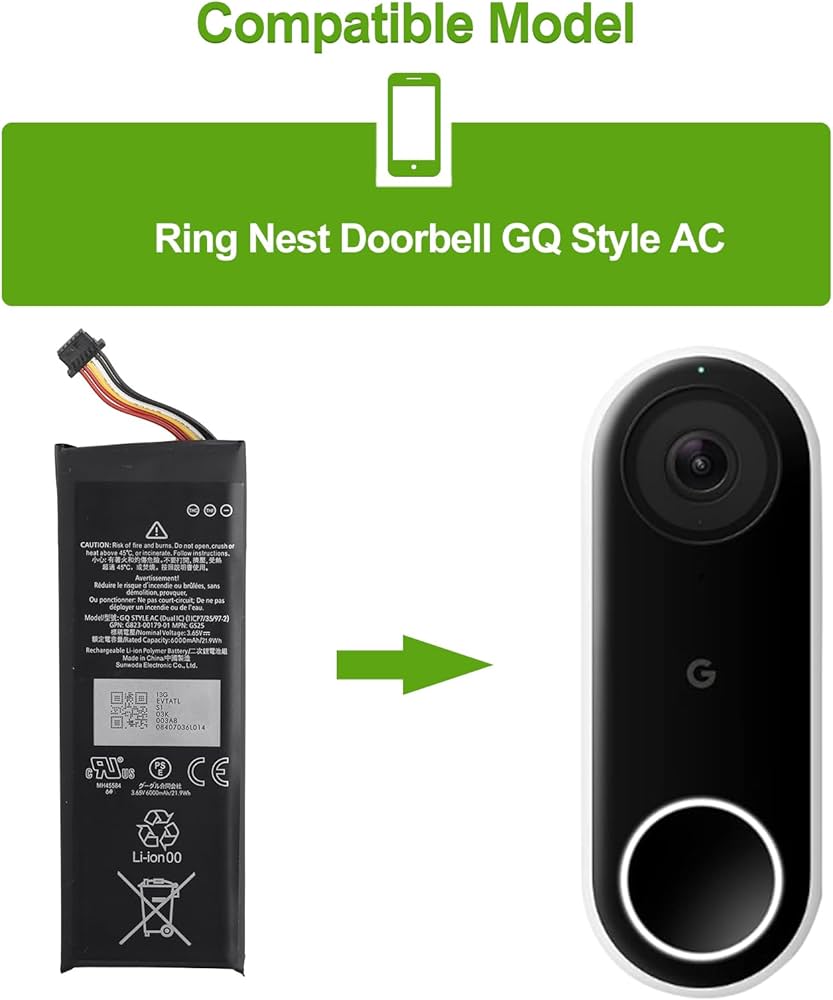 Amazon.com: SwarKing Rechargeable 0-Cycle Replacement Battery G823