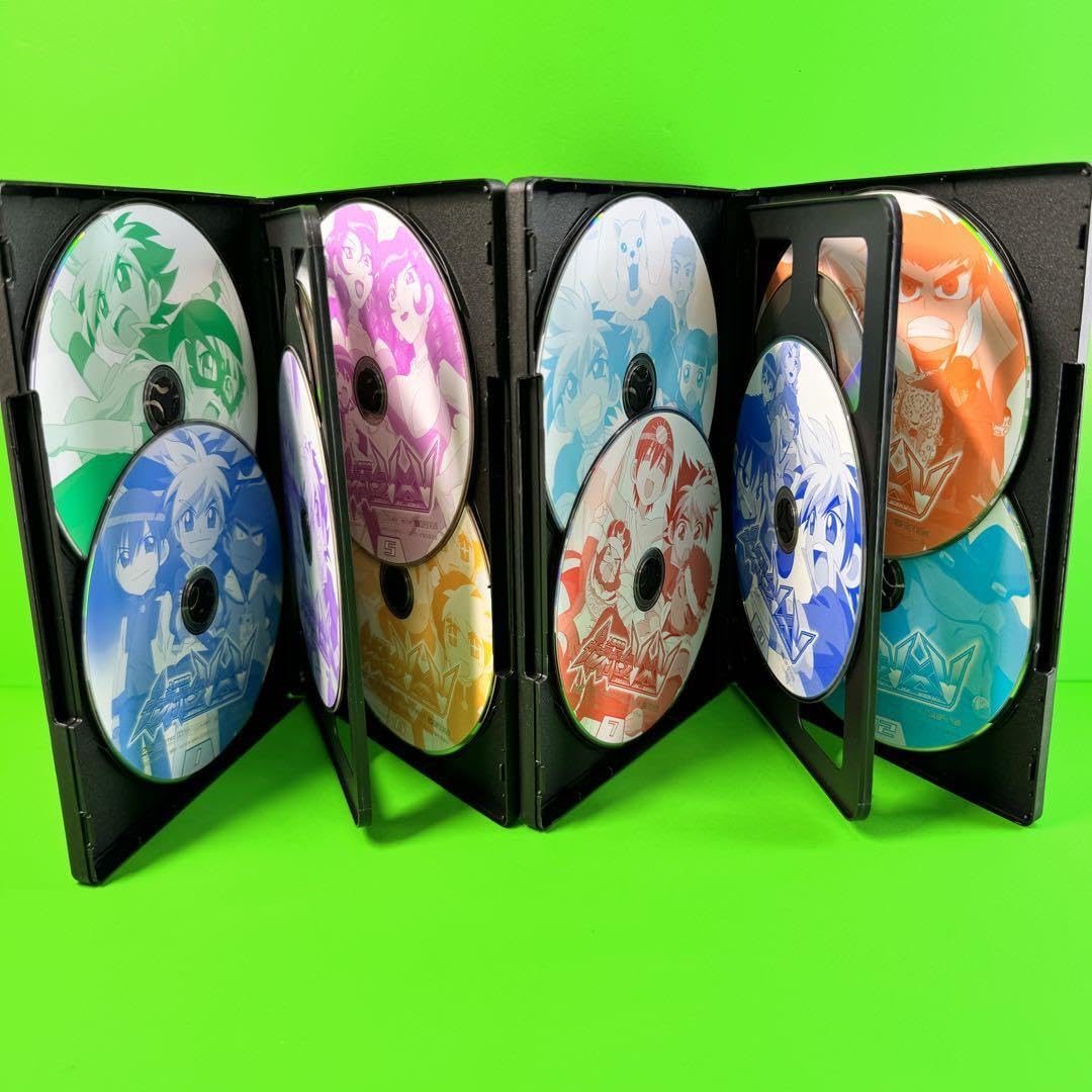 Amazon.co.jp: ケース付 人造昆虫 カブトボーグ V×V DVD 全12巻 全巻