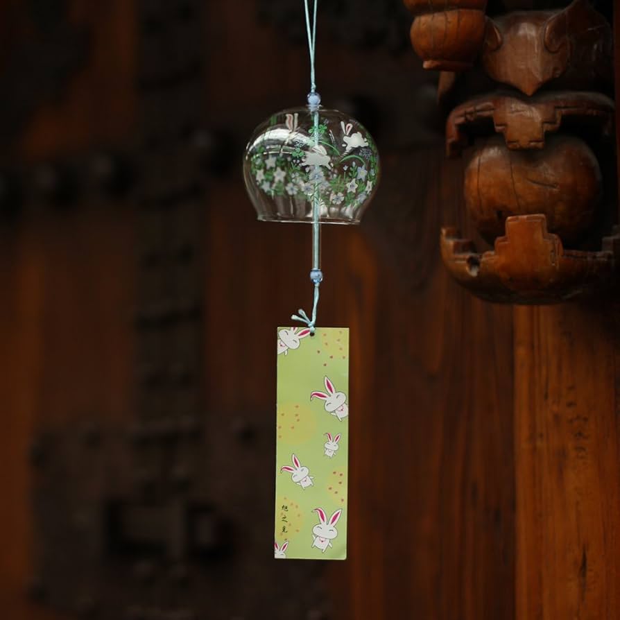 Amazon.com : ACEVER Japanese Furin Wind Chimes Glass Suncather