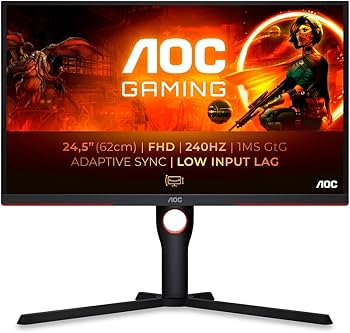 AOC Gaming 25G3ZM/BK - G3 Series - LED Monitor - Gaming - 25