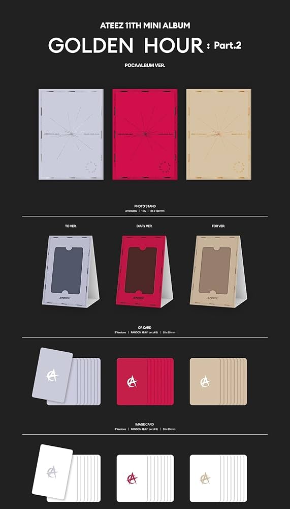 Amazon.com: GOLDEN HOUR : Part.2 11th Mini Album POCA Ver with