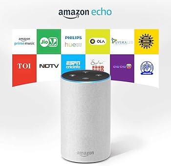 Amazon Echo (2nd Gen) - Powered by Dolby – White : Amazon.in: Home