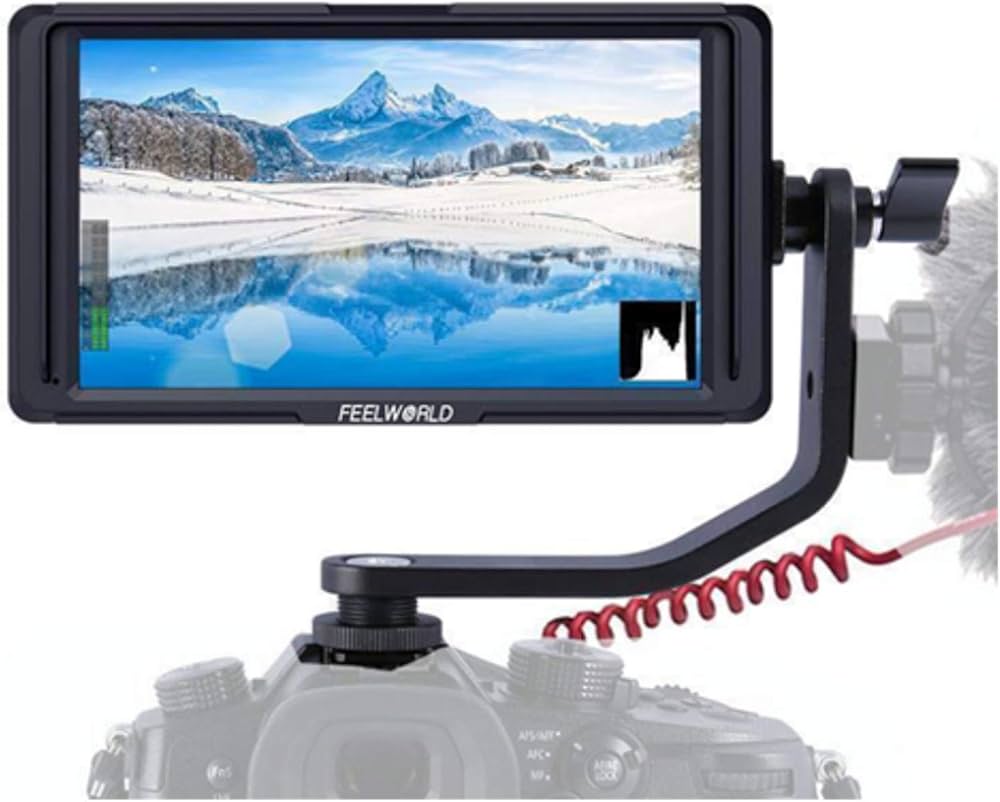 Amazon | FEELWORLD F5 5インチIPSモニタ フルHD 1920x1080 オンカメラ