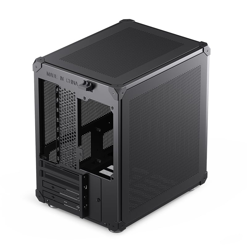 Amazon.co.jp: PCケース MESH JONSBO C6 M-ATX ケース (ブラック