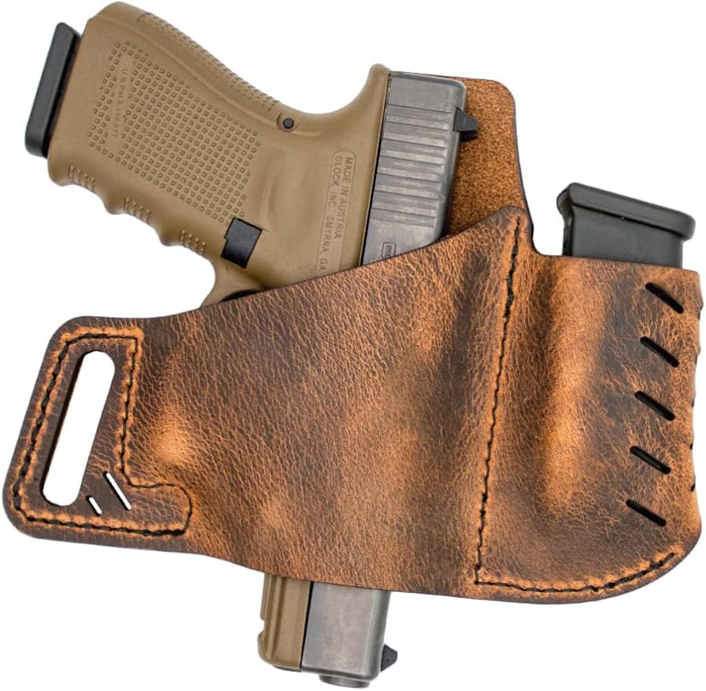 Amazon.com : Versacarry Commander Leather Holster – Sizes to Fit
