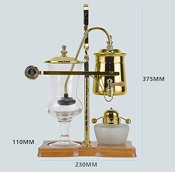 Amazon | サイフォンコーヒーポット、ベルギーベルギーの高級ロイヤル