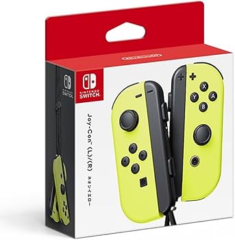 Amazon.com: Joy-CON (L) / (R) Neon Yellow : Video Games
