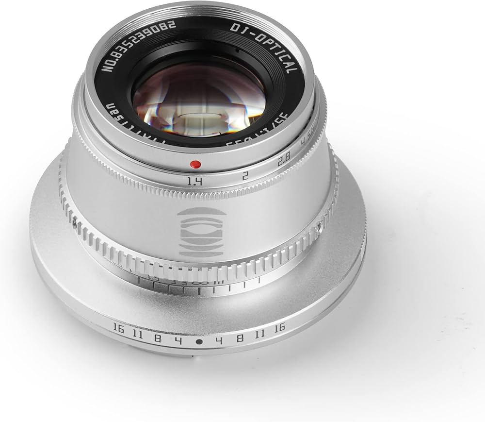 TTArtisan 35mm F1.4 APS-C Manual Focus Lens Compatible with Canon