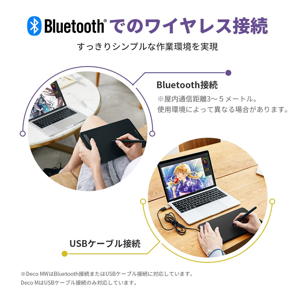 Amazon | XPPen ペンタブ Bluetooth ワイヤレス接続 8x5インチ X3ペン