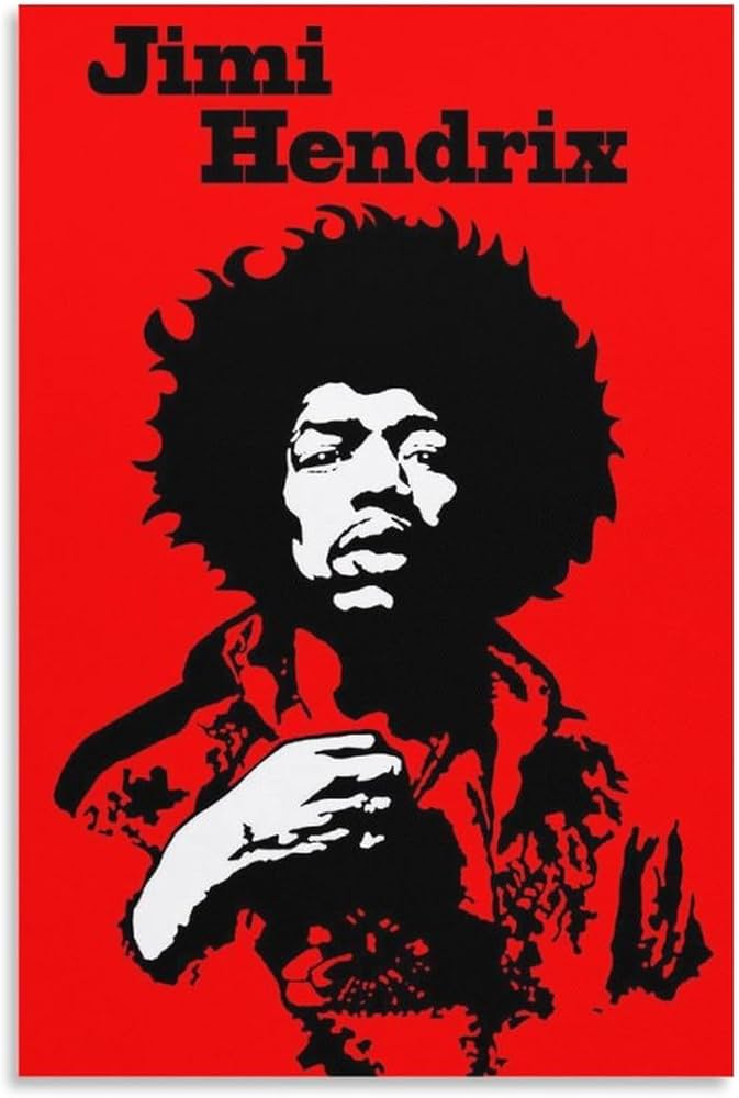 Amazon.co.jp: Jimi Hendrixジミヘンドリックスポスター歌手音楽