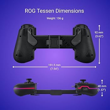 Amazon.co.jp: ASUS モバイルゲーム用コントローラー ROG Tessen