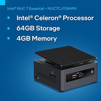 Amazon.com: Intel NUC 7 Essential Desktop Computer Celeron J4005