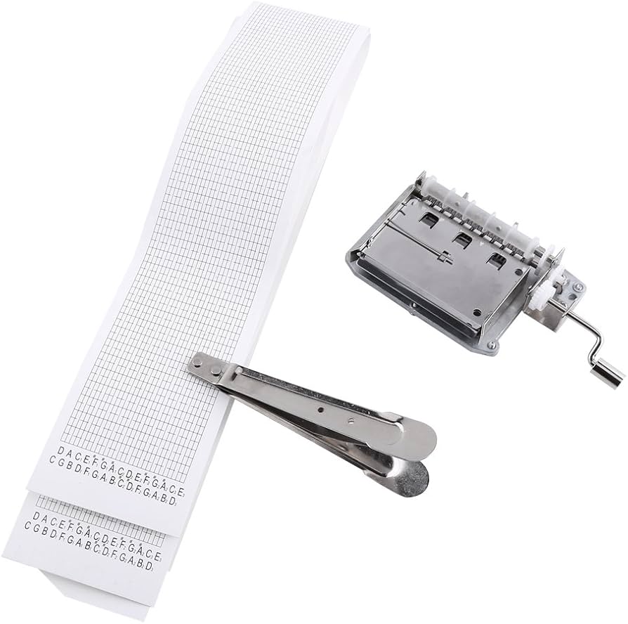 Amazon.co.jp: 手回しオルゴール 30ノート DIYハンドクランク