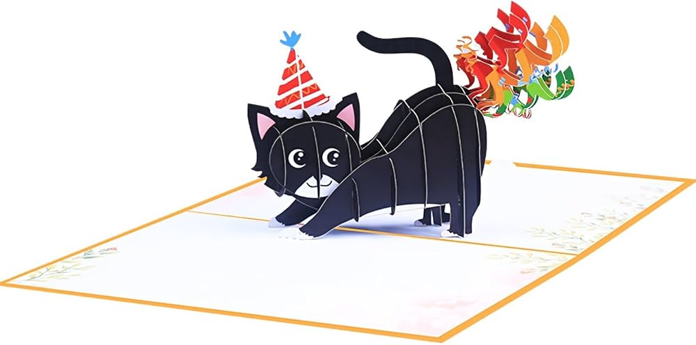 Amazon | 飛び出すメッセージカード 多目的 グリーティングカード 立体