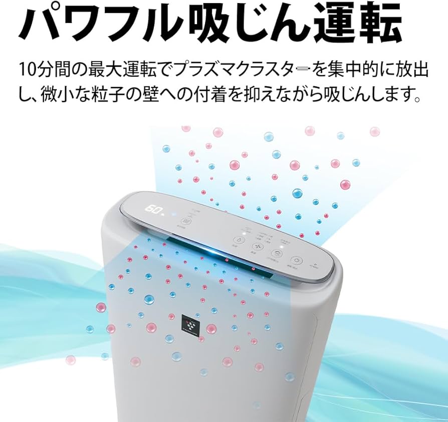 Amazon.co.jp: シャープ 加湿 空気清浄機 KI-TS50-W プラズマ