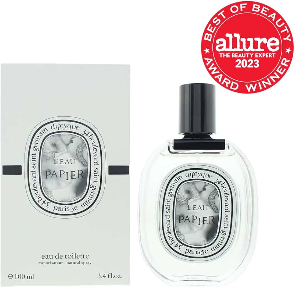 Amazon.com : Diptyque L'eau Papier Eau De Toilette 100 ML / 3.4 Oz
