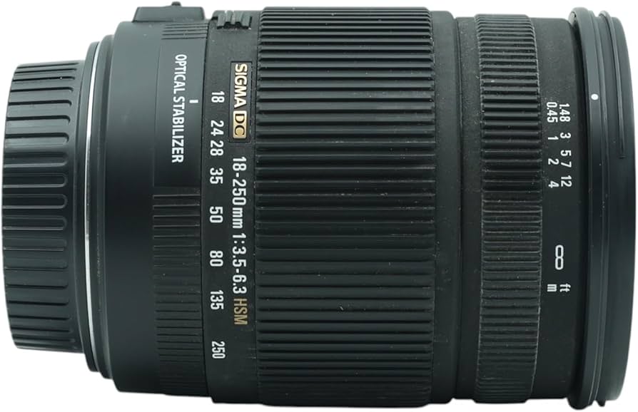 Sigma 18-250mm f/3.5-6.3 DC OS HSM IF Lens for Canon AF Digital