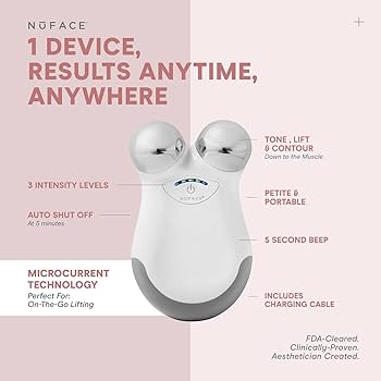 Amazon.com: NuFACE Mini and FIX FDA Cleared Microcurrent Device