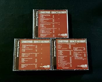 Amazon.co.jp: 希少廃盤ショスタコーヴィチ:交響曲全集/ロジェスト
