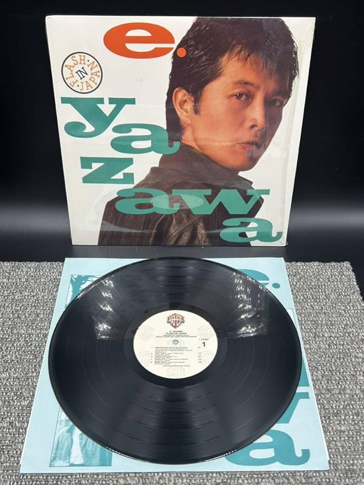 Amazon.co.jp: 2512 レコード LP 矢沢 永吉 FLASH IN JAPAN