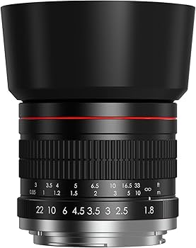 Amazon.co.jp: Lightdow for Canon EFレンズ 85mm F1.8 大口径レンズ単