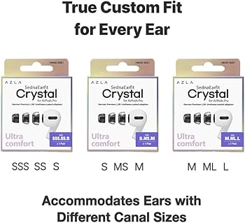Amazon | アズラ(AZLA) AZLA SednaEarfit Crystal for AirPods Pro