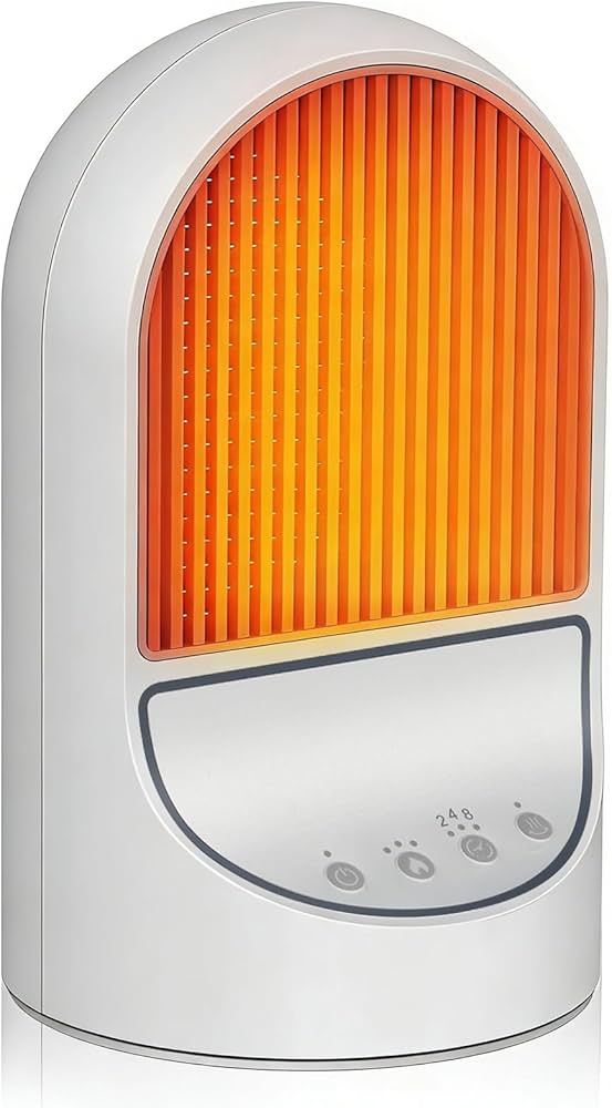 Amazon | セラミックヒーター 小型 1秒速暖・省エネ 首振り 3段階温度