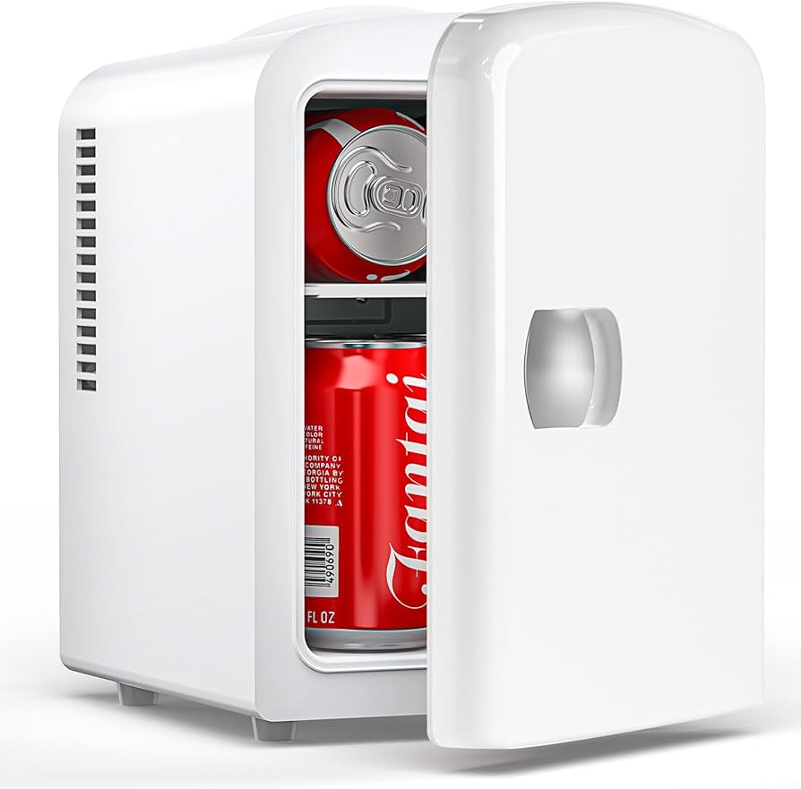 Amazon | COWSAR 小型冷蔵庫 4L ポータブル冷蔵庫 おしゃれ コンパクト