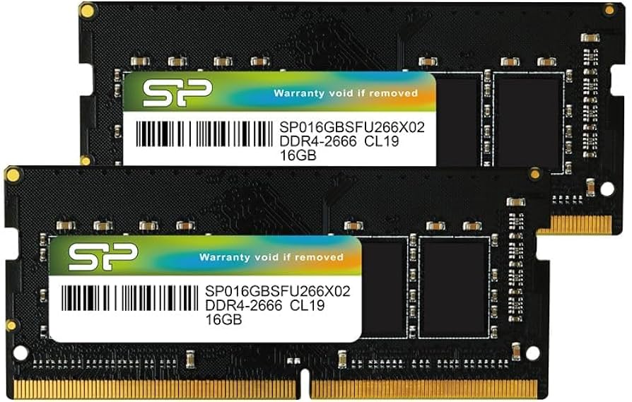 SP Silicon Power Upgrade 32GB (2x16GB) DDR4 Dual Rank 2666MHz 1.2V