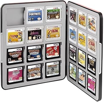 Amazon | 3DS DS ソフト専用 収納 ストレージ型 ケース 24カセット