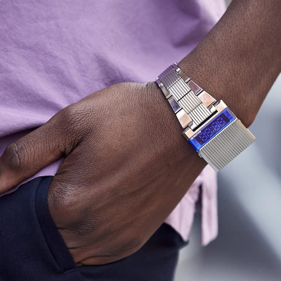 Amazon.co.jp: [ブローバ]BULOVA 腕時計 メンズ LEDデジタルクオーツ