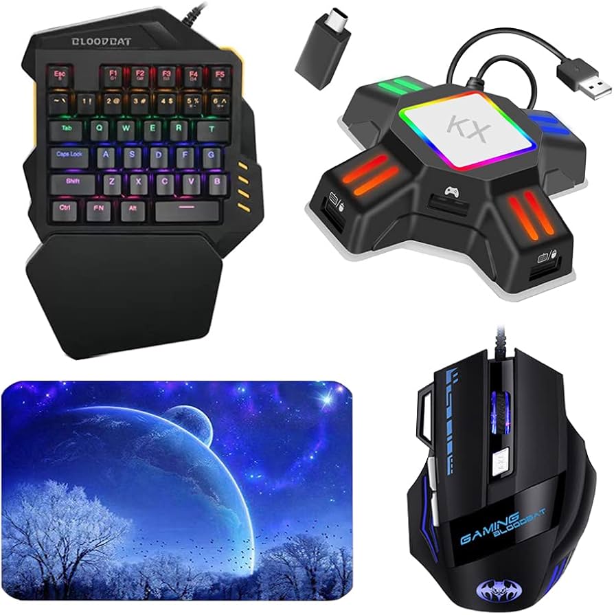 Amazon.co.jp: SOINK 片手キーボード マウス コンバーター マウス