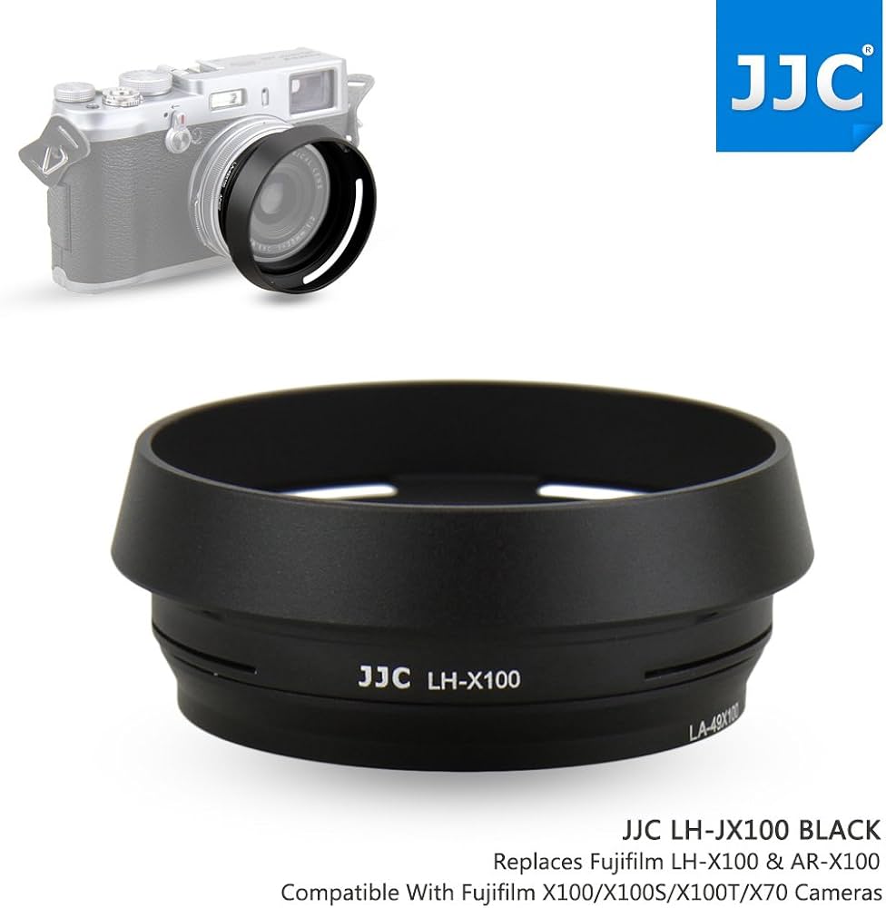 Amazon | JJC メタル レンズフード ねじ込む式 富士フィルムFujifilm