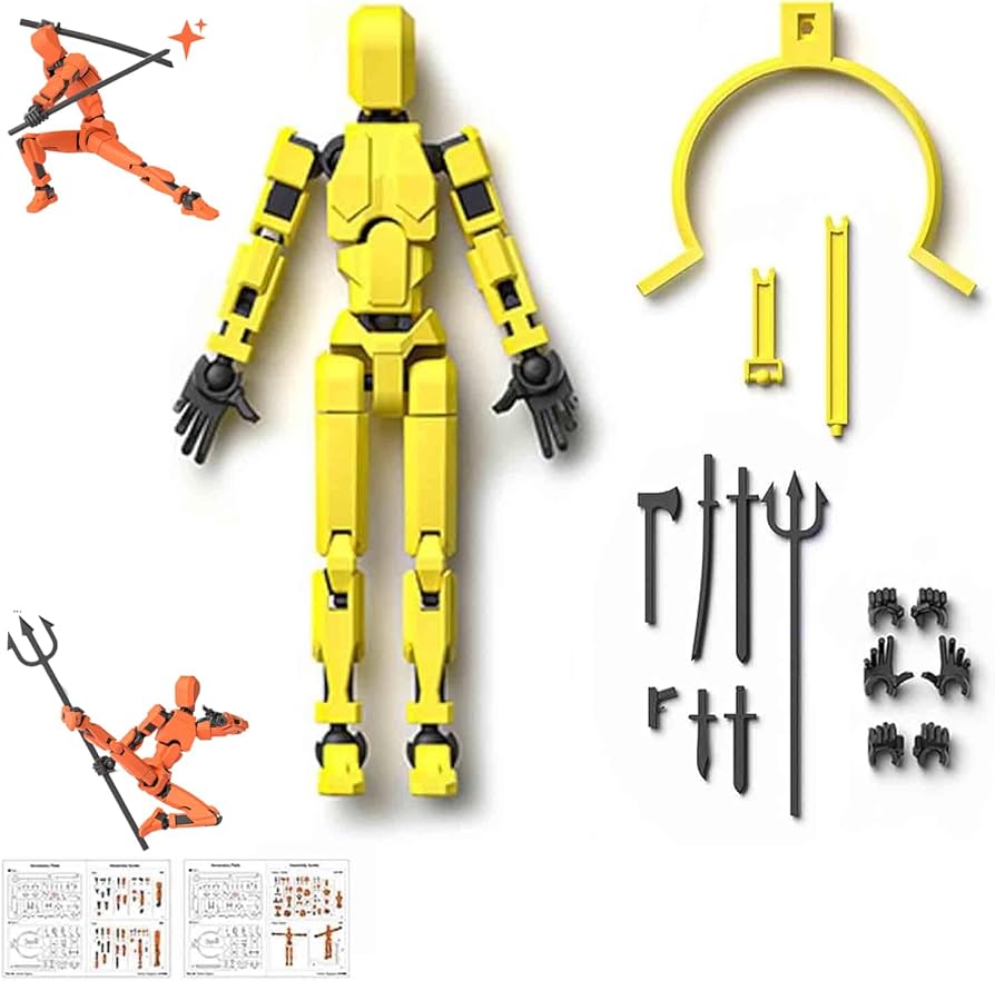 Amazon | ダミー 13 磁気アクションフィギュアセット、2025年新