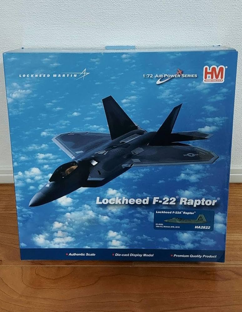 Amazon.co.jp: HOBBYMASTER F-22A RAPTOR HA2822 ホビーマスター