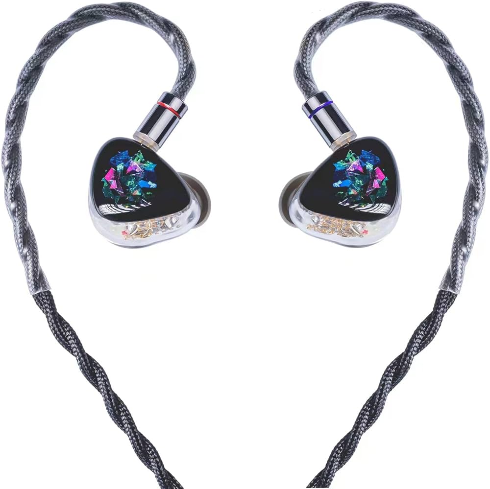 Amazon.co.jp: Letshuoer EJ07 イヤホン 7ドライバー 4 Quad EST+10mm