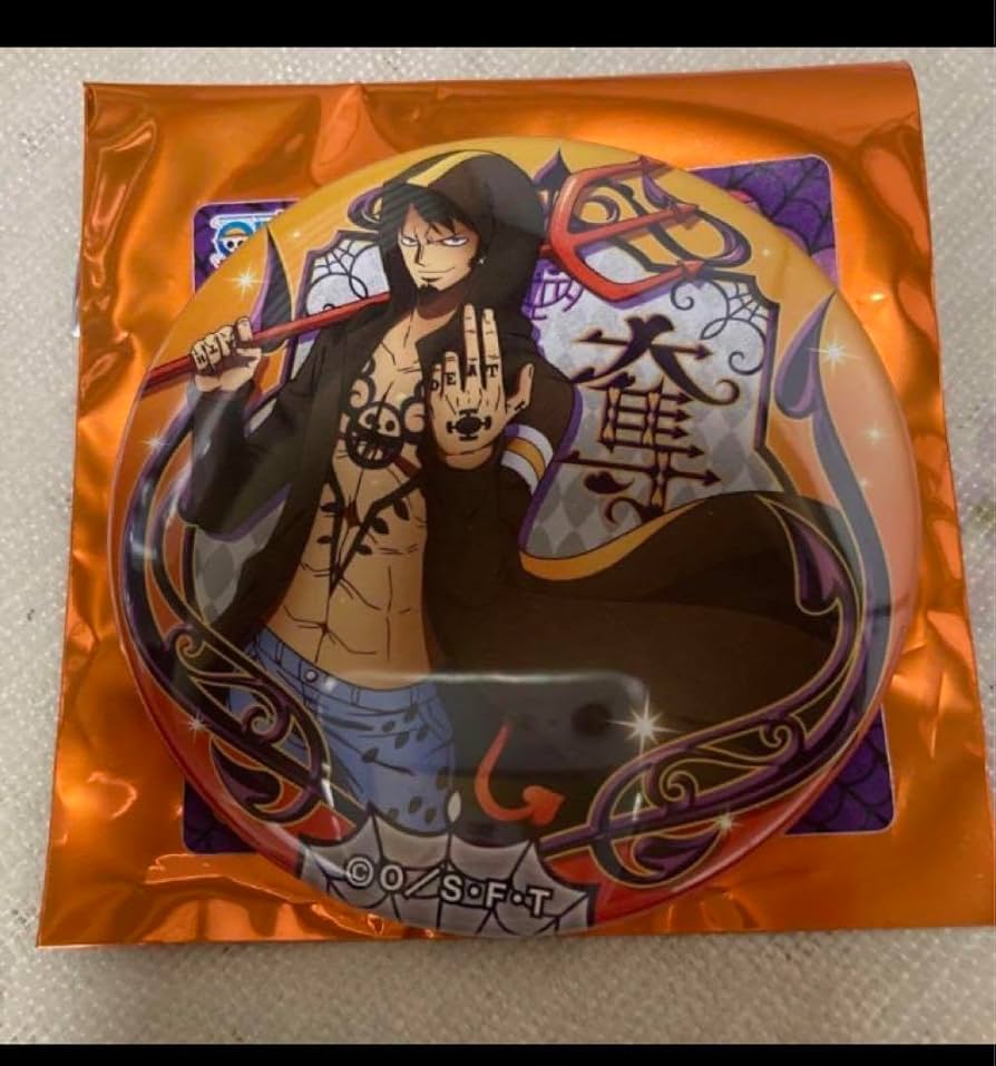onepiece ワノ国 トラファルガー・ロー パール缶バッジ 60個 限定品