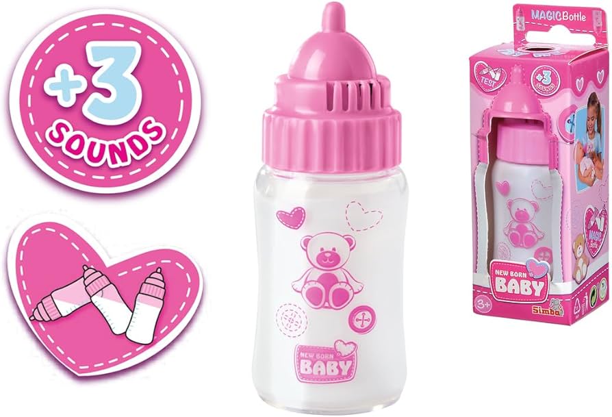 Amazon.com : New Born Baby Magic Milk Bottle with Sound/Milk