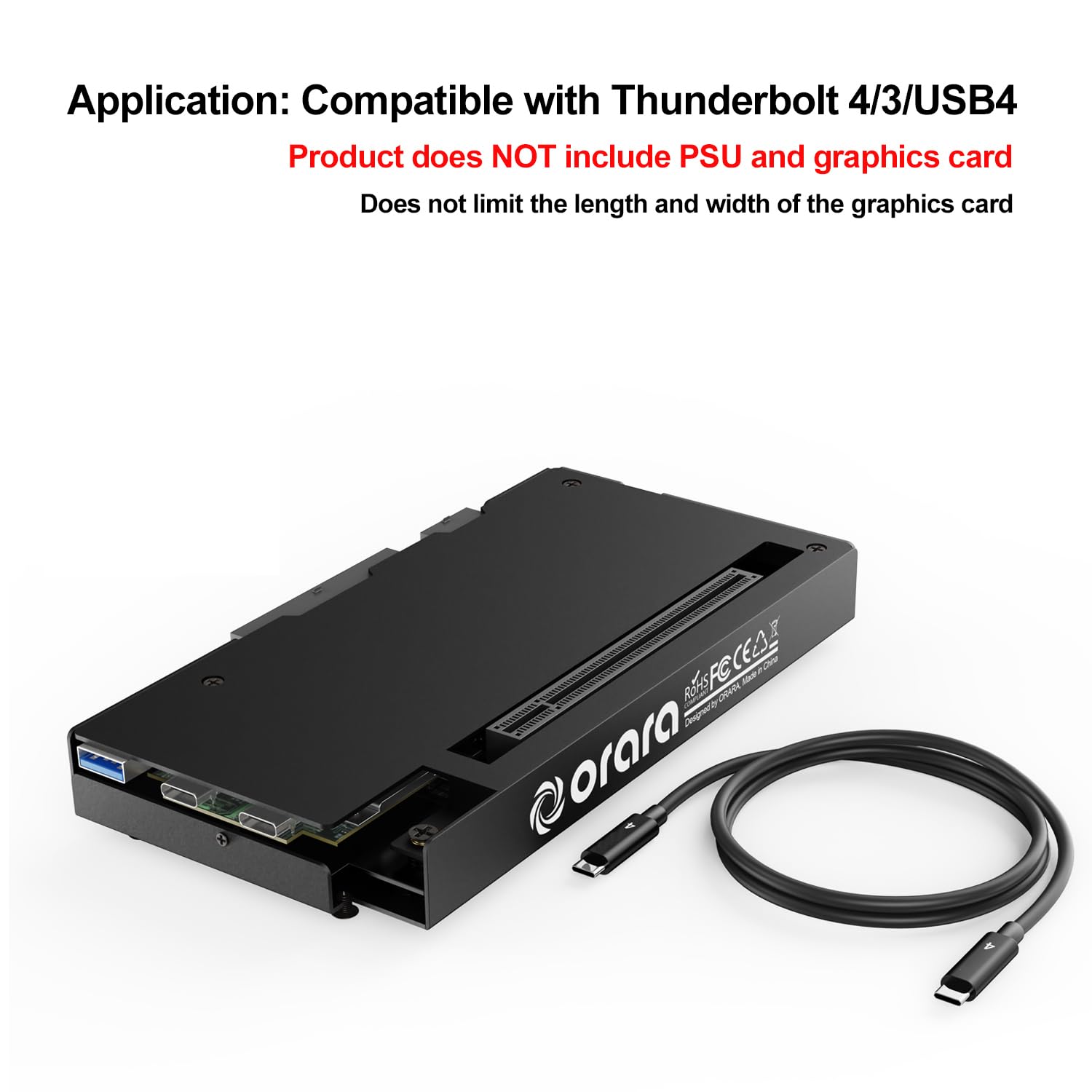 Amazon.co.jp: 外部GPUドックステーション、Mini eGPUエンクロージャ