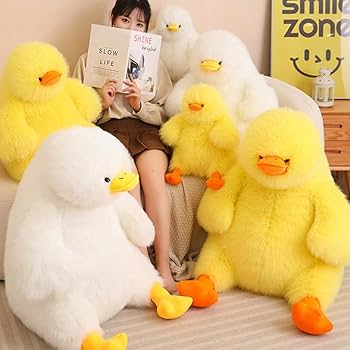 Amazon.co.jp: アヒル 抱き枕 特大 ぬいぐるみ ひよこ 大きい 動物