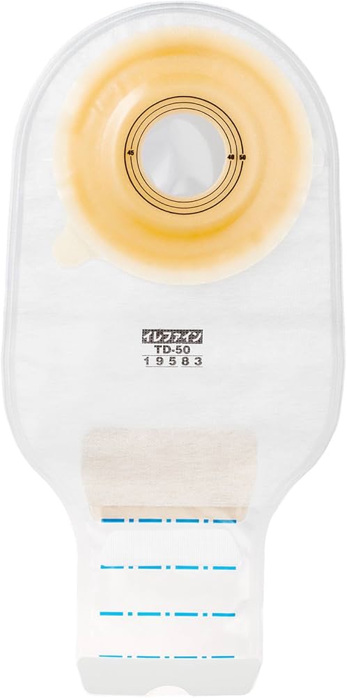 Amazon.co.jp: Alcare 19583 TD-50 10 ILEFINE TD Erostomy Pouches