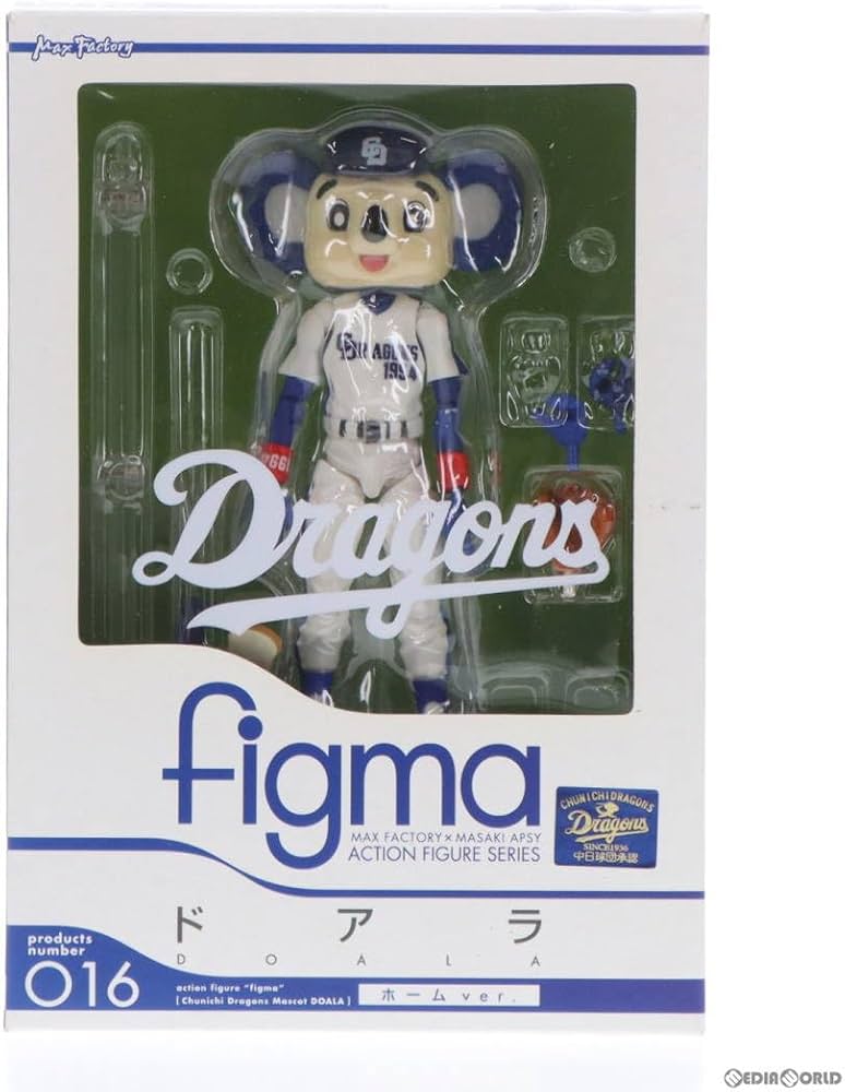 Amazon | [FIG]figma(フィグマ) 016 ドアラ ホームver. 中日ドラゴンズ