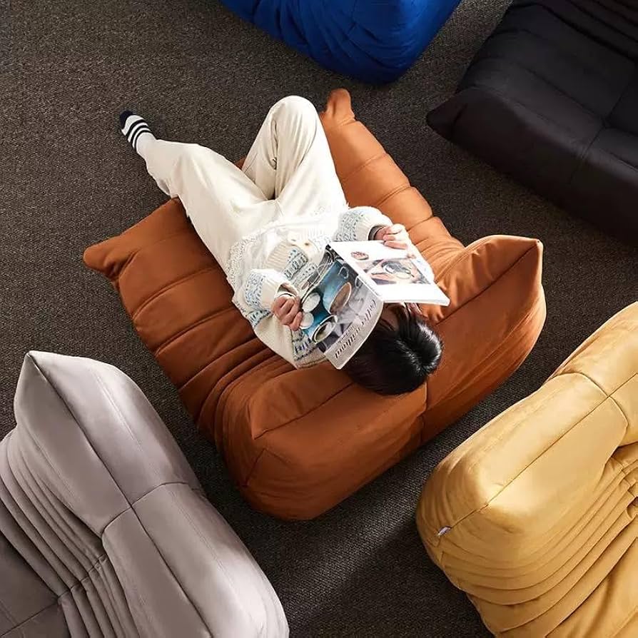 Amazon｜ソファ 一人掛け 怠惰な は トーゴ 一人用 チェア 椅子 肉厚