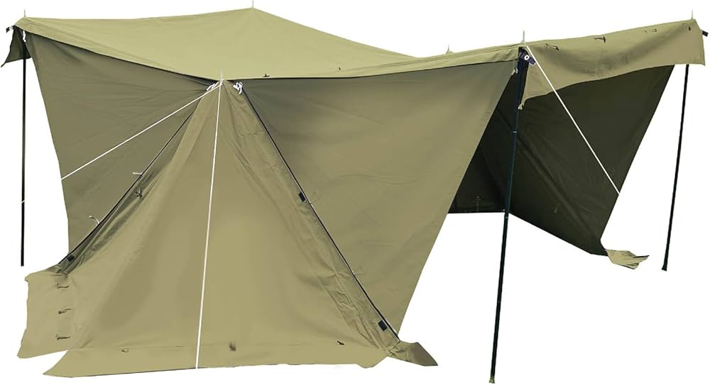 Amazon | 8tail パップテント 軍幕 ソロ 【ゴッドパップ】 tc ポリ