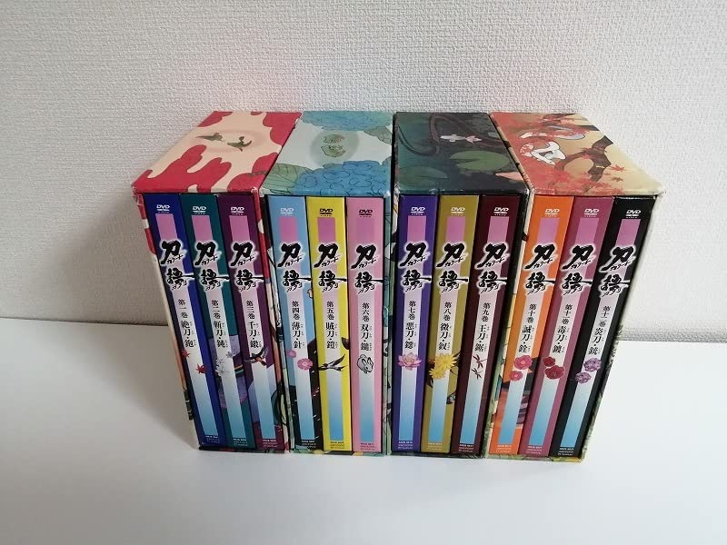Amazon.co.jp: 刀語 初回限定版 DVD 全12巻セット 欠品あり : パソコン