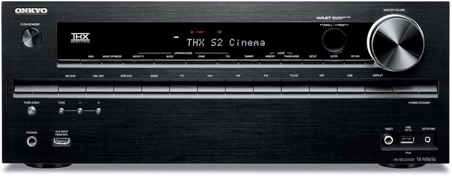 Amazon.co.jp: ONKYO 7.1ch対応AVレシーバー TX-NR616(B) : 家電＆カメラ