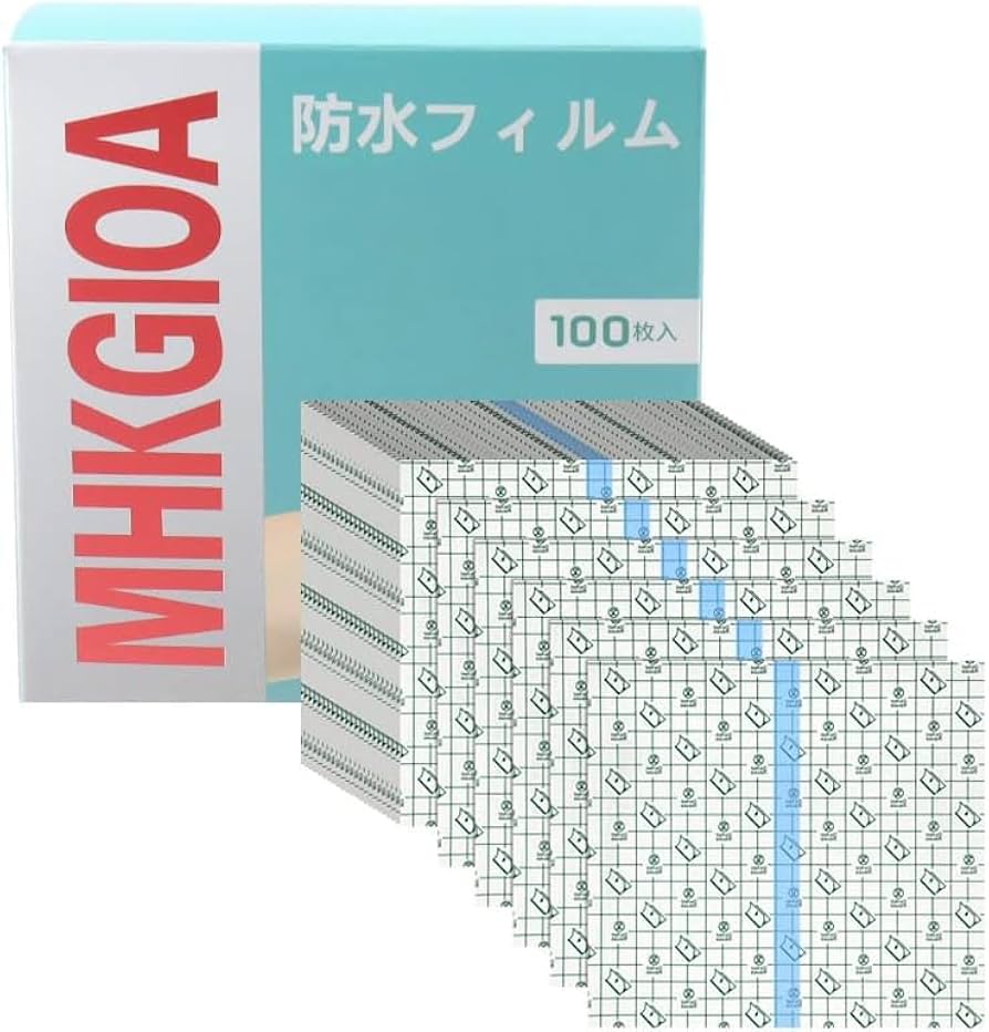 Amazon | 防水フィルム ふぃるむ 100枚 防水テープ お風呂 フィルム