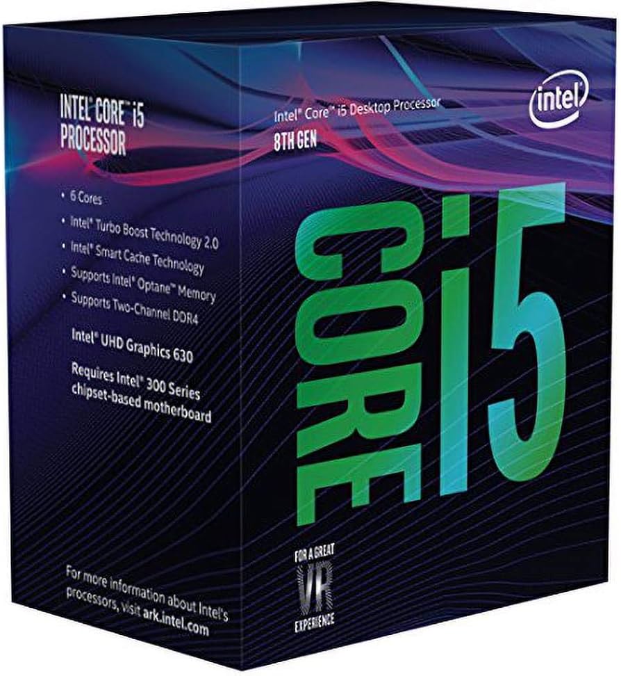 Processador Intel Core i5-8500 (LGA1151 - 6 núcleos - 3.0GHz
