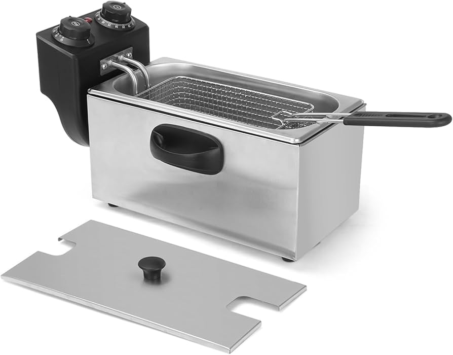 Amazon.co.jp: EC Hometec 電気フライヤー 4L タイマー付き フライヤー